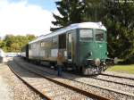 Bm 4/4'' 18451 am 26.9.2010 vor dem Depot Biel. Die Bm 4/4'' standen von Anfang an unter einem schlechten Stern, denn ein Grossteil des SBB-Netzes war elektrifiziert, oder es wurde mit Dampfloks gefahren, so blieben die beiden Bm 4/4'' die einzigen Diesel Streckenloks der SBB. So kamen sie oft vor Hilfszgen zum Einsatz. Heute ist die 18451 im Historic-Team Olten untergebracht.