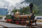 Die D 1/3  Limmat  von 1947 wird am 4. Juni an der Rollmaterialausstellung zur Eröffnung des Gotthard Basistunnels in Erstfeld präsentiert.