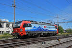 Siemens Vectron 193 467-8 durchfährt solo den Bahnhof Pratteln.