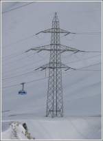 Lagalb Luftseilbahn. (10.03.2009)