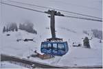 LSS Säntisluftseilbahn von der Schwägalp auf den Säntisgipfel 2502m/ü.M.