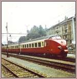 Als Absolvent der Verkehrsschule St.Gallen war mein Interesse fr die Eisenbahn lngst geweckt.