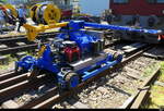 Zargo Nr.80015 Rangierhilfe ausgestellt im Bahnpark in Brugg am 23.05.2026