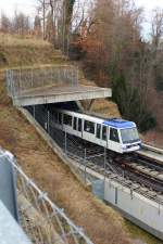 Führerlos in den Untergrund - Wagen 252 der M2.