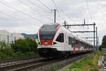RABe 521 025, auf der S3, fährt am 15.07.2025 Richtung Bahnhof Lausen.