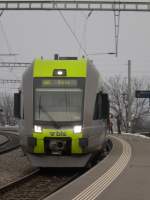 Ltschberger RABe 535 119 als S5 nach Bern in Kerzers. 23.01.2010