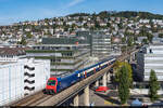 SBB Re 450 100 / S9 Schaffhausen - Uster / Hardturmviadukt Zürich, 2.