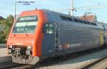 450 096-3 mit S 5 nach Pfffikon SZ am 15.08.2004 im Bahnhof Rapperswil