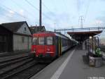 RBe 540 018-9 am 21.4.2010 als S11 19018 nach Zrich Hardbrcke.