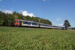 RBe 540 045-2 befindet sich am 13.9.11 zwischen Andelfingen und Marthalen.