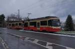 Bis 2014 darf es keine unbewachten Bahnbergnge mehr geben, deshalb findet man bei der Forchbahn zur Zeit 4 mit Barrieren gesicherte Bahnbergnge.