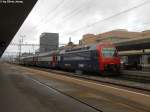 Re 450 022-9 ''Richterswil'' am 6.1.2012 in Zrich-Altstetten als S3 nach Aarau