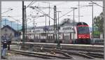 514 039-7 als S16 nach Herrliberg-Feldmeilen steht abfahrbereit in Thayngen.