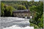 S16 auf der Brücke am Rheinfall (08.05.2015)