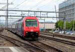 ZVV S-Bahn Zürich: SBB Re 450 012 als S 12 Bahnhof ZH-Altstetten am 13.