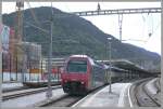 DS S-Bahn Zrich Re 450 073-2 verkehrte heute anstelle eines defekten NPZ zwischen Ziegelbrcke und Chur.