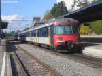 Noch stehen die RABDe 510 001-1 und 510 009-4 in Herrliberg-Feldmeilen als S16 nach Thayngen.