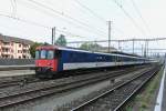 Momentan verkehrt noch ein Doppel RBe Pendel mit Modul als Zusatz S-Bahn S 19066 Zrich Stadelhofen-Baden.