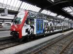 SBB - Steuerwagen Bt 50 85 86-33 112-8 im HB Zürich am 22.03.2014