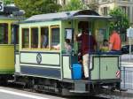 TN -  Olteimer Personenwagen B 1 am Endbahnhof in Neuchtel bei einer Publikumsfahrt am 10.06.2007