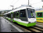 transN - Triebwagen Be 4/8 35 als Regelzug nach Boudry im transN Bahnhof in Neuchatel am 21.09.2020