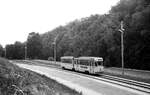 TN__Neuchâtel/Neuenburg__Tw 1103 [1962 ex Genua] auf Linie 5 nach Boudry .__30-08-1976