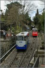 Von Lugano Bahnhof zur Stadt geht es mit der Standseilbahn sehr bequem rauf und runter.
(20.03.2013)