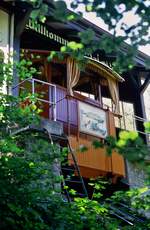 Schweizer Standseilbahn, Interlaken, Bergstation 
