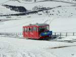 Muottas Muragl - Wagen  1  unterwegs am 15.02.2014