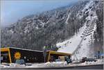 Neue Stoosbahn - steilste Standseilbahn der Welt mit 110%.