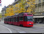 Bern Mobil - Tram Be 4/8  731 unterwegs auf der Linie 3 in der Stadt Bern am 06.11.2022