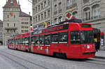 Be 4/6 Vevey Tram 735, auf der Linie 7 unterwegs in der Spitalgasse.