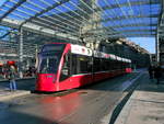 Bern Mobil - Tram Be 6/8 762 unterwegs auf der Linie 8 in Bern am 01.01.2018