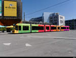 Bern Mobil - Tram  Be 6/8 762 unterwegs in Bern Westside am 08.08.2020