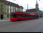 Bern Mobil - Tram Be 4/8 742 unterwegs auf der Linie 7 in der Stadt Bern am 06.11.2022
