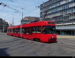 Bern Mobil - Be 4/8 736 unterwegs auf der Linie 7 in der Stadt Bern am 17.06.2023