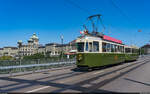 Bernmobil historique Be 4/4 107 / Bern Kirchenfeldbrücke, 30.