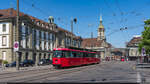 Bernmobil historique Be 8/8 719 / Bern Bahnhofplatz, 30. Juni 2023<br>
50 Jahre Saali-Tram, Wittigkofen und Be 8/8