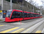 Bern Mobil - Tram Be 6/8  653 unterwegs auf der Linie 9 am 27.01.2024