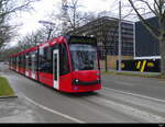 Bern Mobil - Tram Be 6/8 764 unterwegs auf der Linie 9 am 27.01.2024