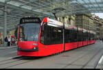 Bern Mobil - Tram Be 6/8 751 unterwegs auf der Linie 8 in der Stadt Bern am 14.11.2025