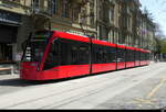 Bern Mobil - Be 6/8 666 unterwegs auf der Linie 8 in der Stadt Bern am 11.04.2026