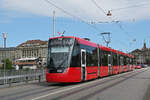 Be 6/8 Tramlink 926, auf der Linie 6, �berquert am 15.06.2026 die Kirchenfeldbr�cke Richtung Haltestelle Helvetiaplatz. Aufnahme Bern.