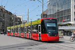 Be 6/8 Tramlink 921, auf der Linie 6, f�hrt am 15.06.2026 zur Haltestelle beim Bahnhof Bern.
