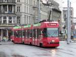 Bern Mobil - Triebwagen Be 4/8 733 eingeteilt auf der Linie 5 Ostring am 09.12.2007