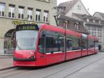 Bern Mobil - Combino Be 4/6 755 eingeteilt auf der Linie 5 Ostring am 03.01.2008