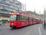 Bern Mobil - Triebwagen Be 8/8 726 unterwegs auf der Linie 9 Wabern am 18.02.2008