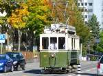 Bern mobil - Oldtimer Be 2/2 37 unterwegs in Bern am 05.10.2008
