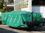 Bern mobil - Abgestellter Transportwagen im Tramdepot am 05.10.2008
