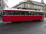 Bern mobil - Tram Beiwagen Nr.321 unterwegs am 12.12.2009